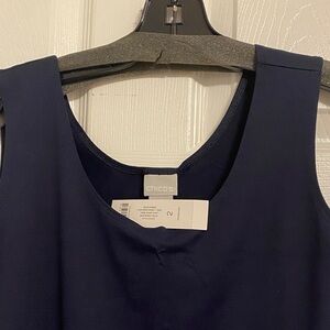 Chico's Navy Sleeveless Top